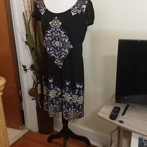 NWT INC cap sleeve tunic dress from Macys